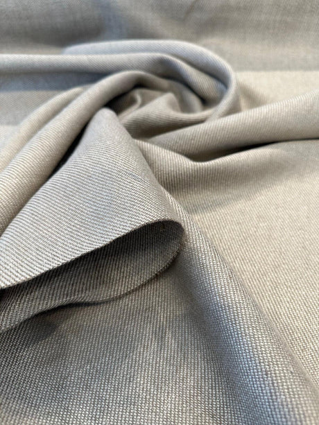 Belgian Dove Linen Fabric - Pebble Beige, Woven, 64" Width (By The Yard)
