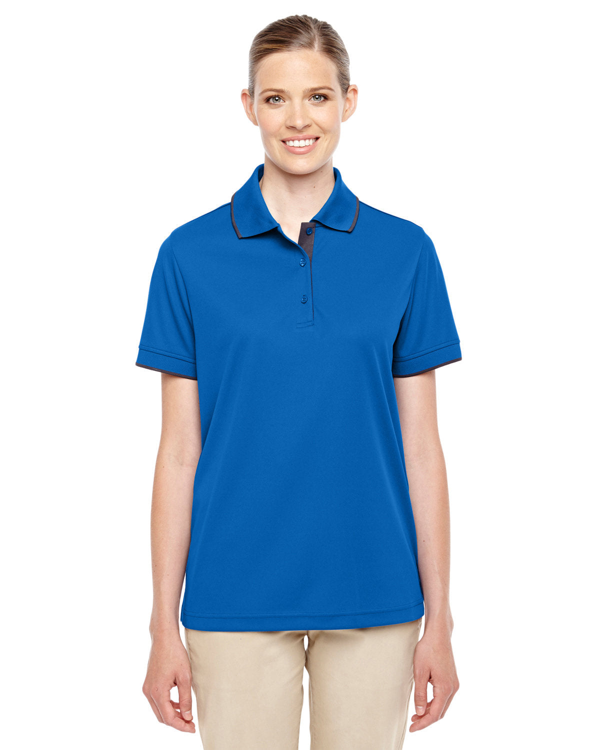 Men's Motive Performance Piqué Polo with Tipped Collar