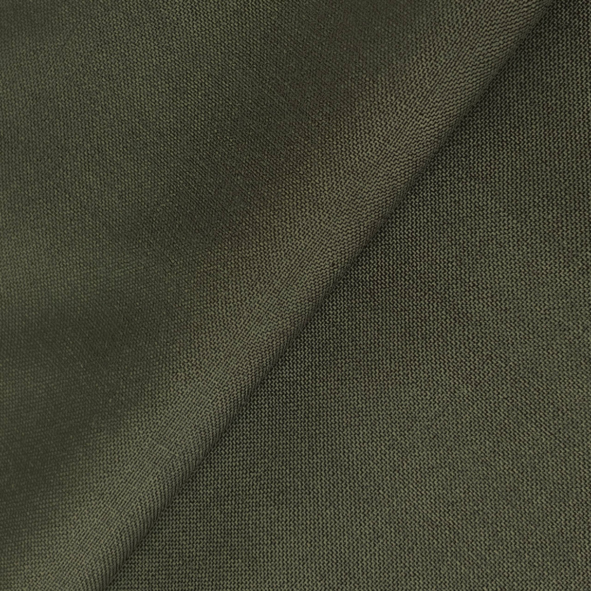 Dark Green Tropical Wool Fabric - Dark Green, Tropical, 58/60" Width