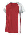 Girls' Two Button Fastpitch Jersey