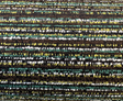 Hollywood Stripe Valdese Chenille Fabric - Jamaica Green Multi Colored Stripe, 56" Width (1 Yard)