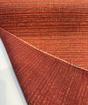 Hollywood Stripe Chenille Fabric - Hot Stuff Red Orange Maroon Rust Gold, 56" Width, 24" Vertical Repeat (1 Yard)
