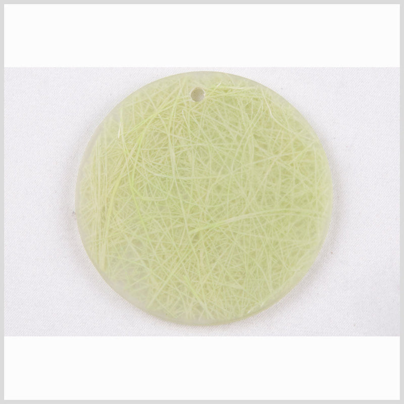 52mm Wild Lime Plastic Pendant