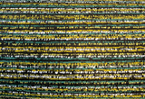 Hollywood Stripe Chenille Upholstery Fabric - Moss Green, Multi Colored Organic Stripe, 56" Width (1 Yard)