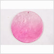 Aurora Pink Plastic Pendant