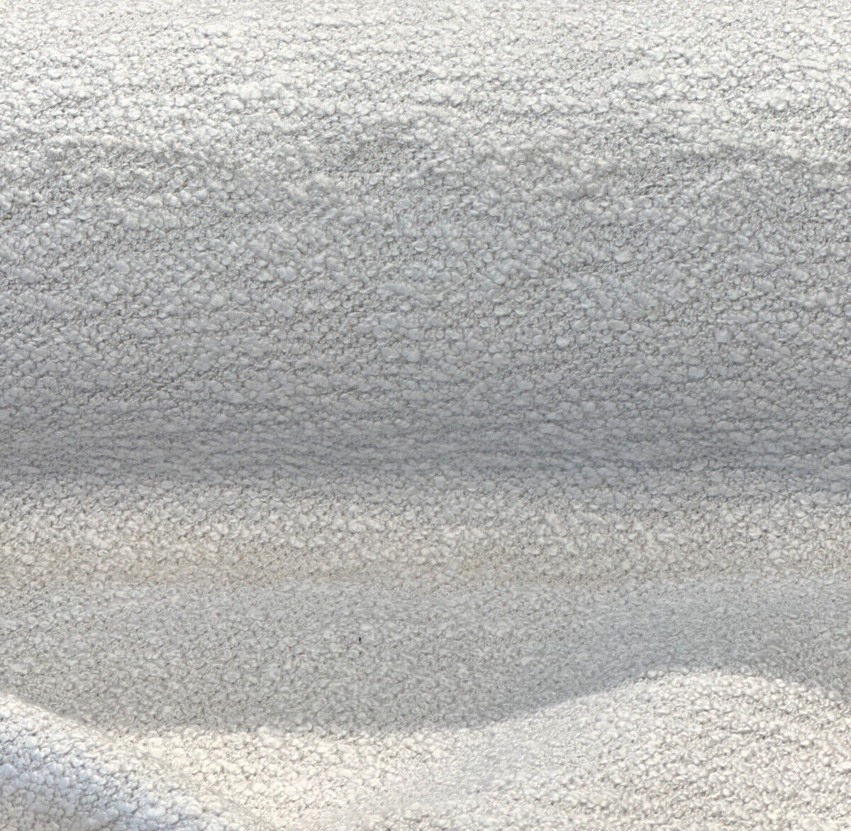 Sunbrella Luxe Boucle Acrylic Fabric - White Boucle, 54" Width (1 Yard)