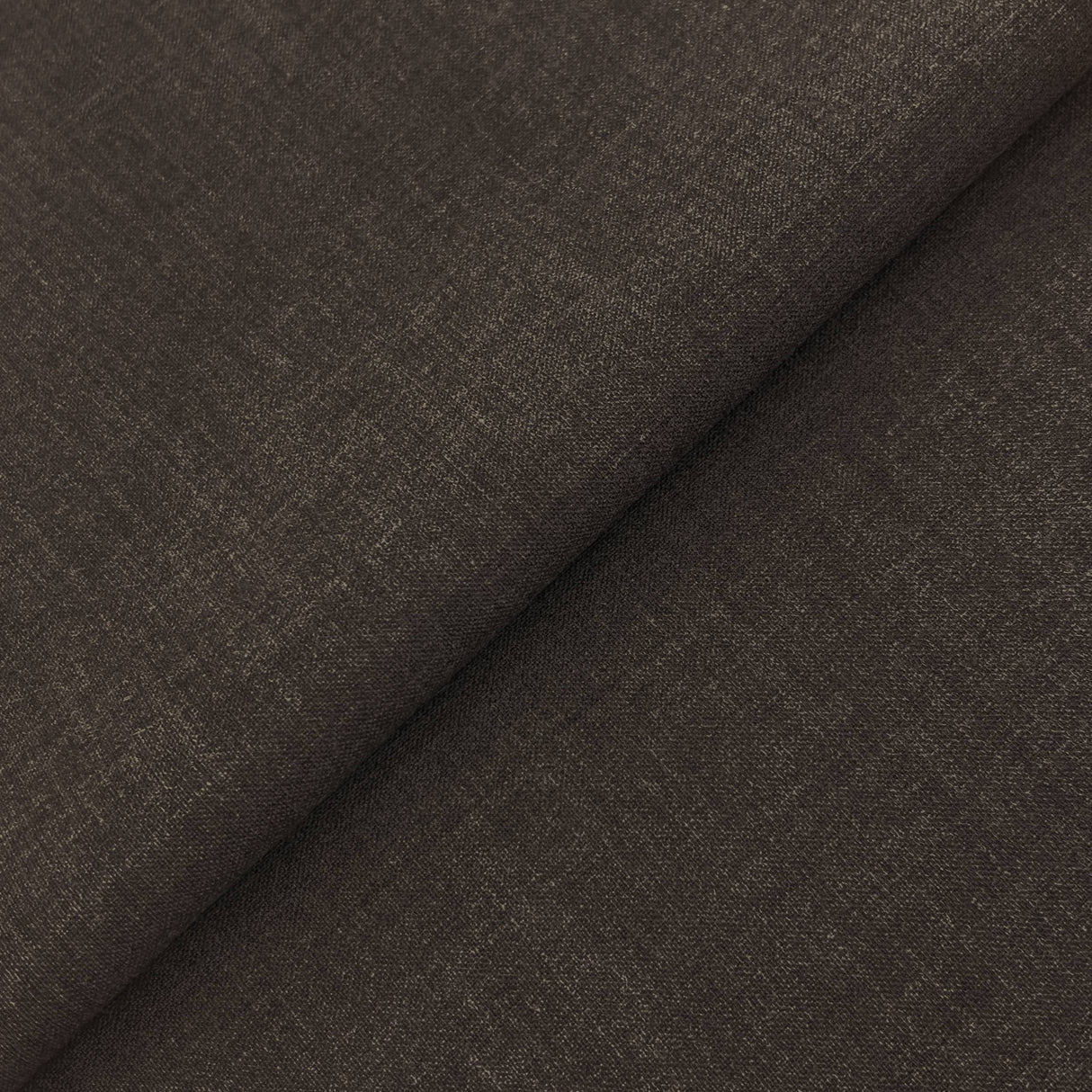 Brown Tropical Wool/Poly Blend Fabric - Machine Washable, 58/60" Width