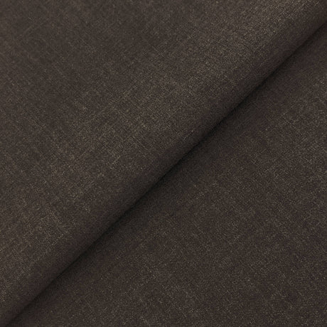Brown Tropical Wool/Poly Blend Fabric - Machine Washable, 58/60" Width