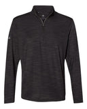 Adidas Men's Lightweight Mélange Quarter-Zip Pullover