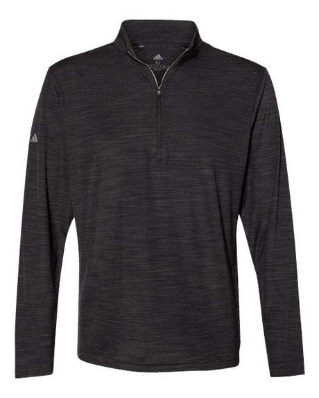 Adidas Men's Lightweight Mélange Quarter-Zip Pullover