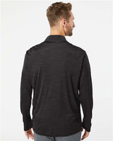 Lightweight Mélange Quarter-Zip Pullover