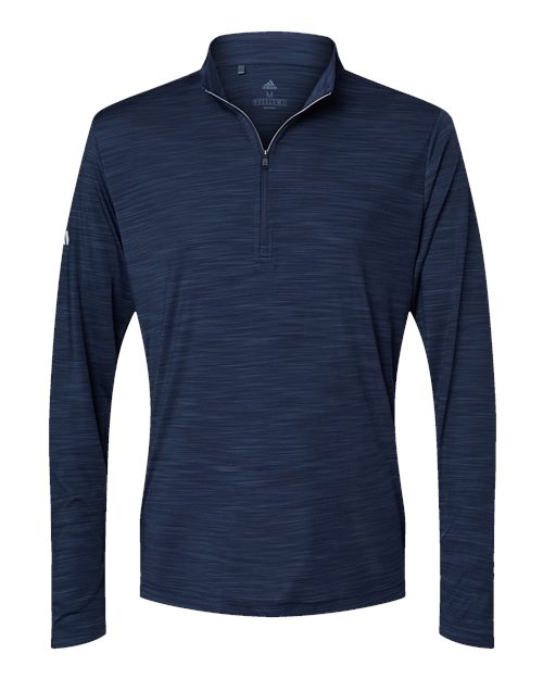 Adidas Men's Lightweight Mélange Quarter-Zip Pullover