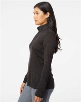 Women's Lightweight Mélange Quarter-Zip Pullover