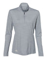Adidas Women's Lightweight Mélange Quarter-Zip Pullover