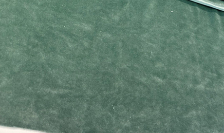 Exclusive Velveteen Polyester Fabric - Aqua Velveteen, 60" Width (1 Yard)