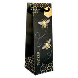 Patterned Wine Gift Bags   4 1/2" X 4 1/2" X 14"  Buzzed - 60 EACH