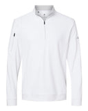 Adidas Men's Textured Quarter-Zip Pullover