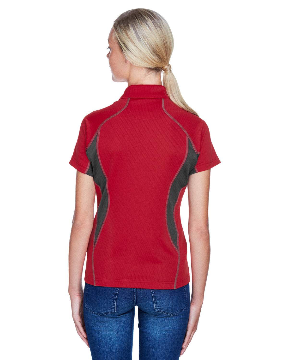 Ladies' Serac UTK CoolLogik Performance Zippered Polo