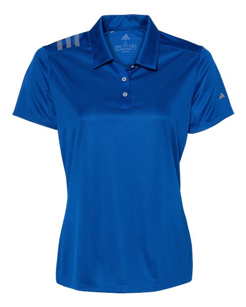 Adidas Women's 3-Stripes Shoulder Polo