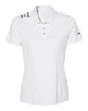 Adidas Women's 3-Stripes Shoulder Polo