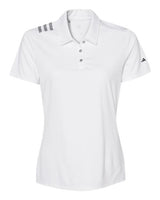 Adidas Women's 3-Stripes Shoulder Polo
