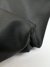 Wool Blend Jacquard Gray Black Fabric