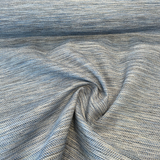 Blue Coast Chenille Tweed Latex Back Upholstery Fabric - Blue, Navy, Silver, Taupe, 56" Width (By The Yard)