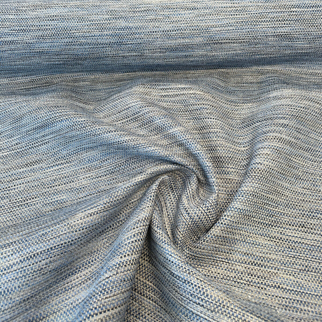 Blue Coast Chenille Tweed Latex Back Upholstery Fabric - Blue, Navy, Silver, Taupe, 56" Width (By The Yard)