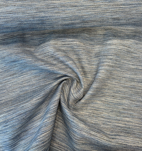 Blue Coast Chenille Tweed Latex Back Upholstery Fabric - Blue, Navy, Silver, Taupe, 56" Width (By The Yard)
