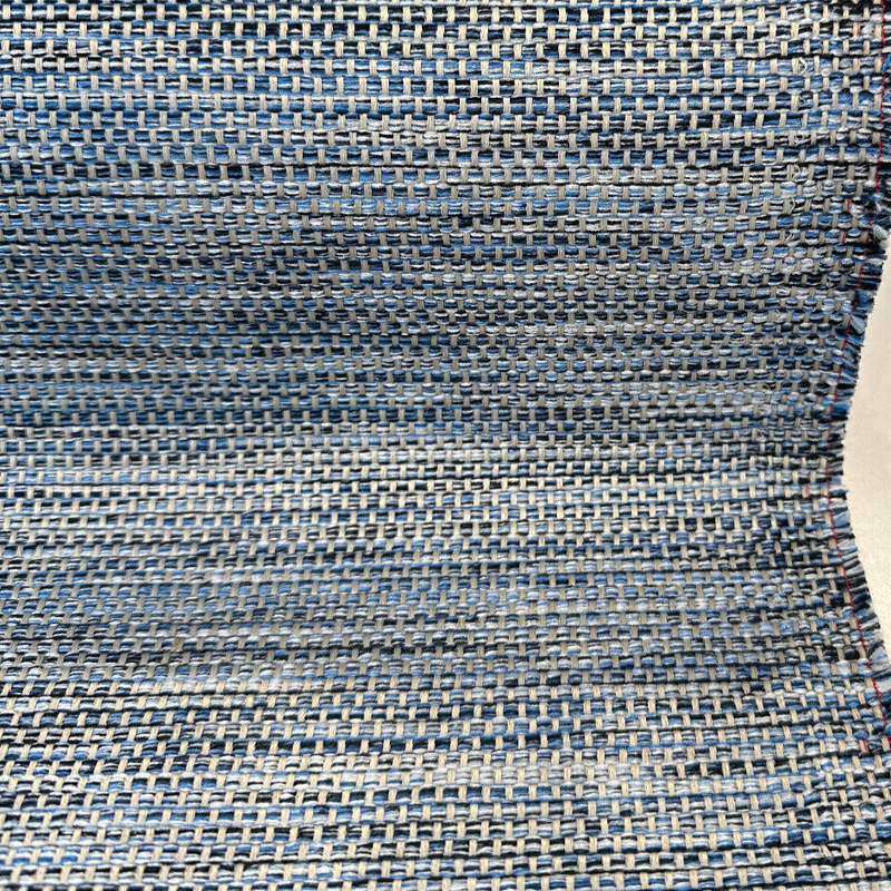 Blue Coast Chenille Tweed Latex Back Upholstery Fabric - Blue, Navy, Silver, Taupe, 56" Width (By The Yard)