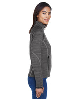 Ladies' Flux Mélange Bonded Fleece Jacket