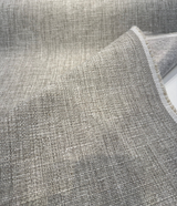 Schumacher Tweed Chenille Fabric - Gray Beige Tweed, 56" Width (1 Yard)