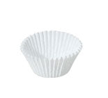 White 1" Candy Cups #4 - 1,000 Pack