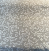 Gianna Parchment Floral Pumice Chenille Upholstery Fabric - Pumice Beige Floral, 58" Width (1 Yard)