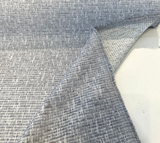 Dorset Sterling Gray Chenille Fabric - Solid Woven Performance+, 54" Width (1 Yard)