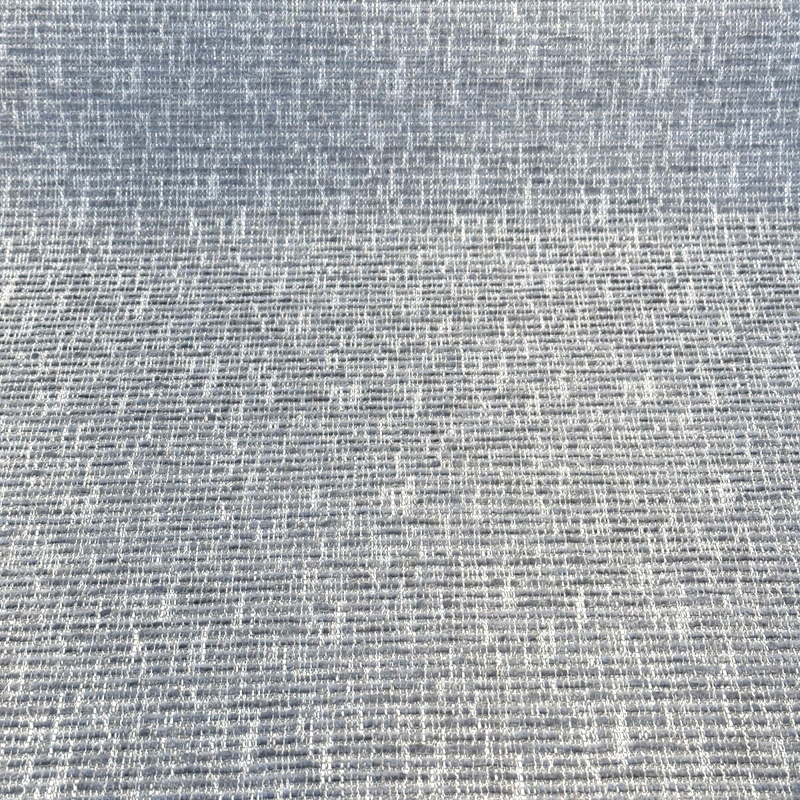 Dorset Sterling Gray Chenille Fabric - Solid Woven Performance+, 54" Width (1 Yard)