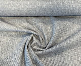 Dorset Sterling Gray Chenille Fabric - Solid Woven Performance+, 54" Width (1 Yard)