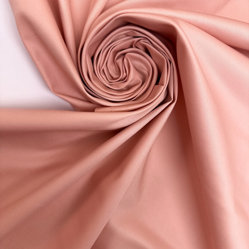 Viscose Elastane Twill Pink