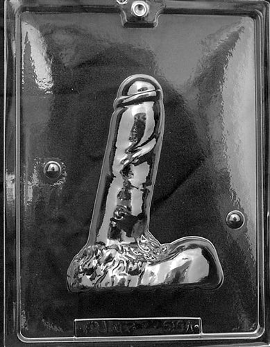 3D Large Penis Chocolate Mold - Side A - LPXX510A