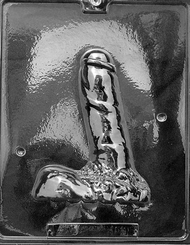 3D Large Penis Chocolate Mold - Piece 2 of 2 - LPXX510B