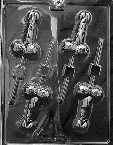 Medium Pecker Pop Chocolate Mold - LPXX511