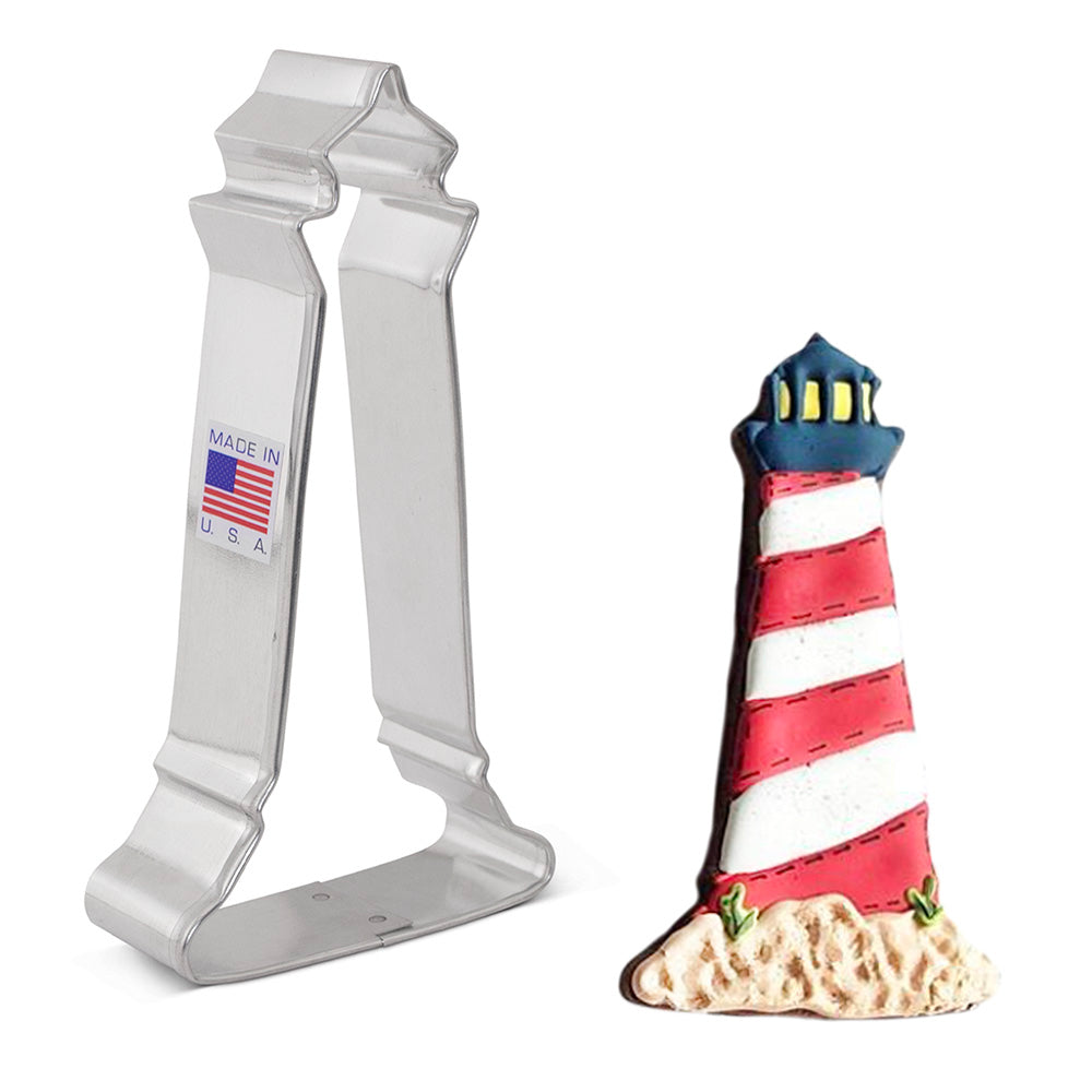 Ann Clark Lighthouse Cookie Cutter 4 3/4" x 2 1/2"