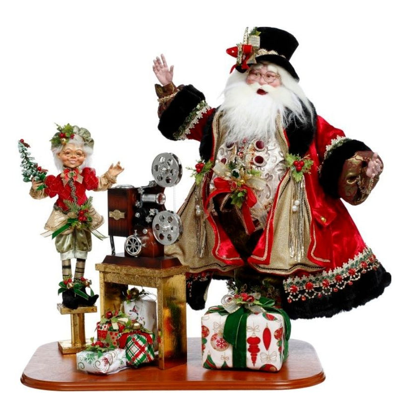 15" Santa's Family Movies - Mark Roberts
