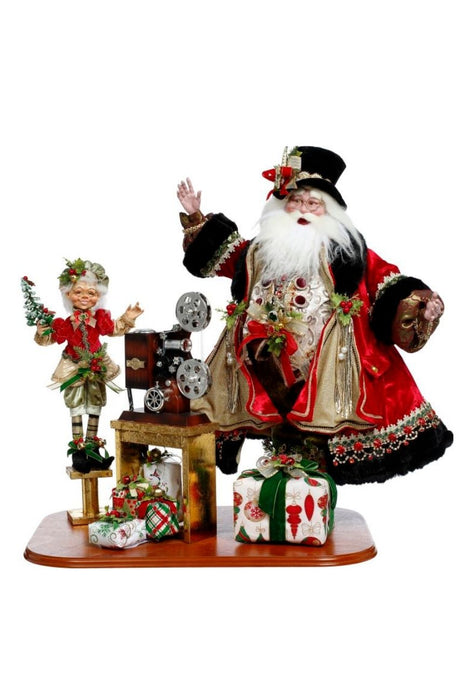 15" Santa's Family Movies - Mark Roberts