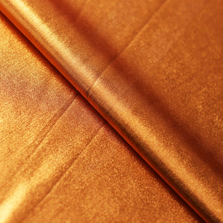Shimmer Lame Polyester Spandex Fabric - Solid Hologram, Multiple Colors, 58/60" Width (1 Yard)