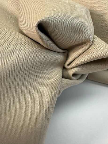 Viscose Elastane Crepe Gray Beige