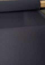 Blue Twill Polyester Viscose Elastane Double Weave