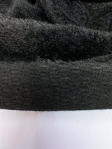 Black Polyamide Elastane Knitted Fabric