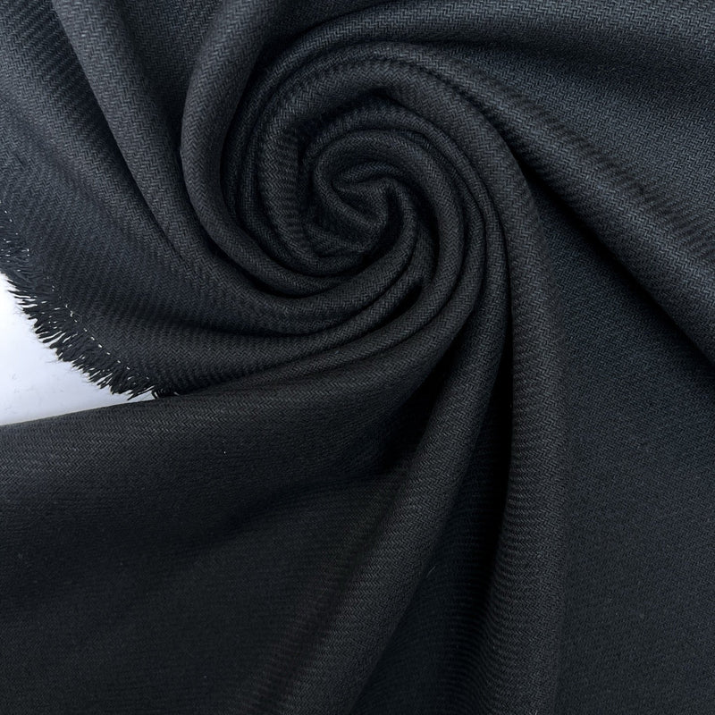 Cotton Polyester Twill Black