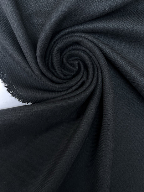 Cotton Polyester Twill Black